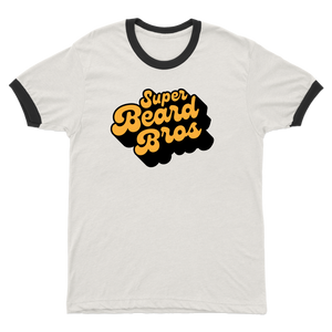 Super Beard Bros Logo Ringer Shirt