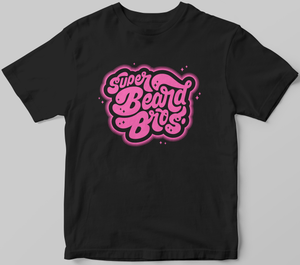 Super Beard Bros Logo - Pink